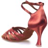 Chaussures de danse Rummos "Fabia" satin tan