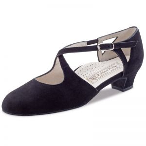 Chaussures de danse Werner Kern "Gala" 3,4 cm daim noir