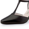 Chaussures de danse Werner Kern "Andrea" 6,5 cm cuir noir