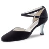 Chaussures de danse Werner Kern "Melodie" 6,5 cm daim noir