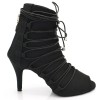 Chaussures de danse kizomba Label Latin " Alexa" noir