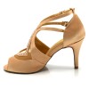 Chaussures de danse salsa Label Latin "Lara" beige nude