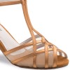 Chaussures de danse Anna Kern "Yuna" 6 cm satin bronze