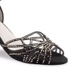 Chaussures de danse Anna Kern "Tania" 6 cm satin noir