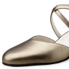 Chaussures de danse Werner Kern "Felice" 3,4 cm cuir or