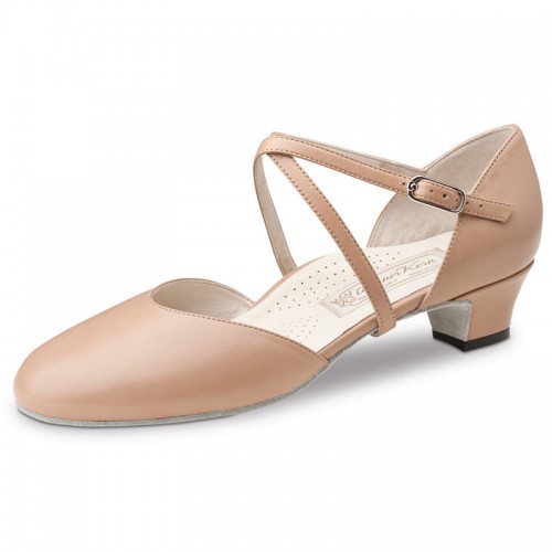 Chaussures de danse Werner Kern "Felice" 3,4 cm cuir noir