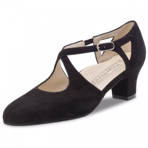 Chaussures de danse Werner Kern "Gala" 4,5 cm cuir or