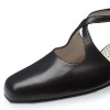 Chaussures de danse Werner Kern "Ines" 3,5 cm cuir noir