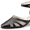 Chaussures de danse Werner Kern "Linda" 5,5 cm cuir noir