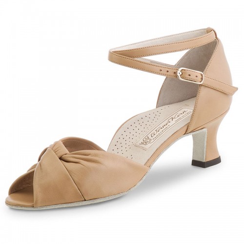 Chaussures de danse Werner Kern "Ruth" 5 cm cuir noir