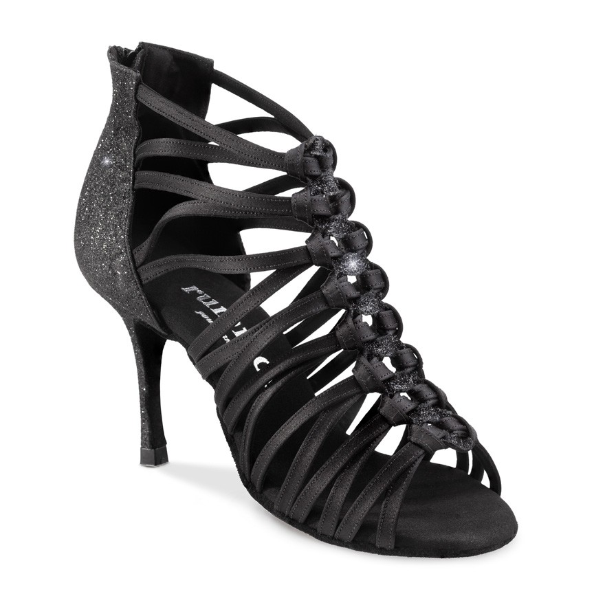Fabriqué au Portugal 2 cm Bloc Talon Nubuck Noir Rummos Femmes Chaussures de Danse Lola 024 Largeur régulière 
