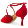 Chaussures de danse Rummos "Sorina" nubuck rouge