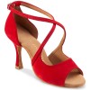 Chaussures de danse Rummos "Sorina" nubuck rouge