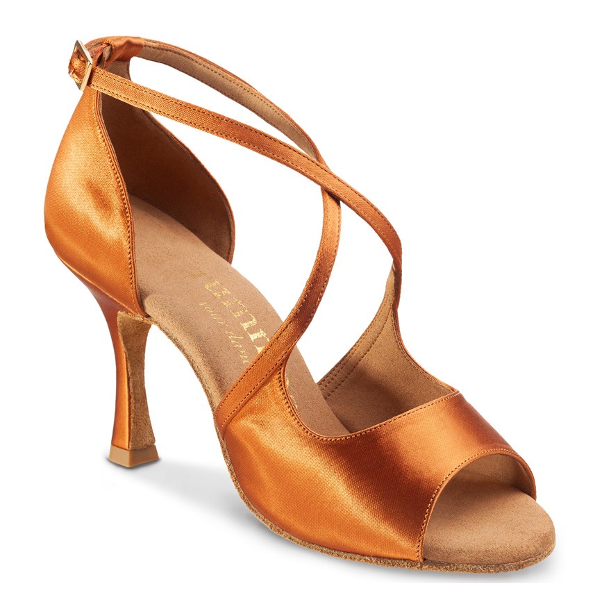 Chaussures de danse Rummos "Sorina" satin tan