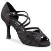 Chaussures de danse Rummos "Rina" satin noir