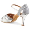 Chaussures de danse Rummos "Isabel"cuir et glitter argent