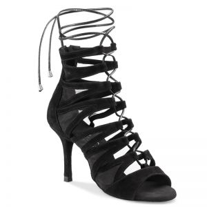 Chaussures de danse Rummos "Stephania" nubuck noir