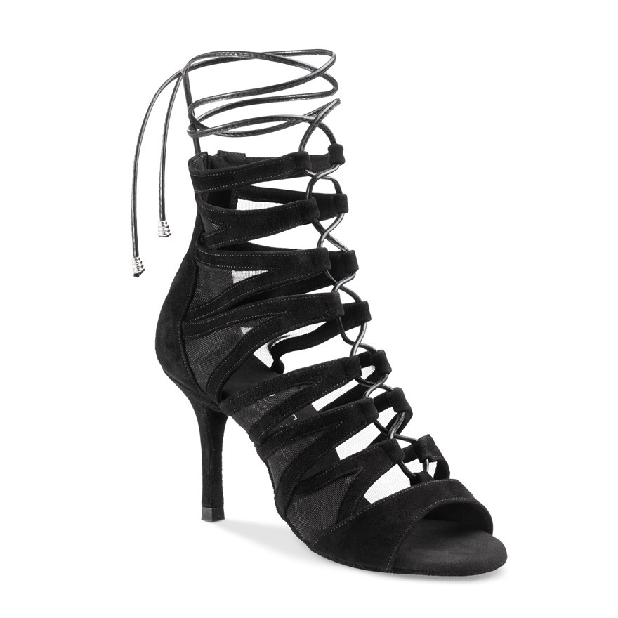 Chaussures de danse Rummos "Stephania" nubuck noir