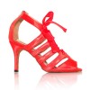 Chaussure de danse Label Latin"Laetitia" rouge