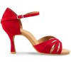 Chaussures de danse Rummos "Adena" Nubuck rouge