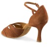 Chaussures de danse Rummos "Kamila" nubuck marron camel