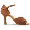 Chaussures de danse Rummos "Kamila" nubuck marron camel