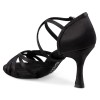 Chaussures de danse professsionnelles Elite Rummos "Eris" satin noir