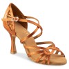 Chaussures de danseprofessionnelles Elite Rummos "Eris" satin tan