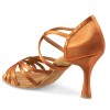 Chaussures de danseprofessionnelles Elite Rummos "Eris" satin tan