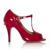 Chaussure de danse Label Latin"Scala" rouge