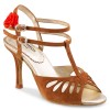 Chaussures de danse Rummos "Pasion" nubuck marron camel