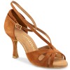 Chaussures de danse Rummos "Lana" nubuck marron camel