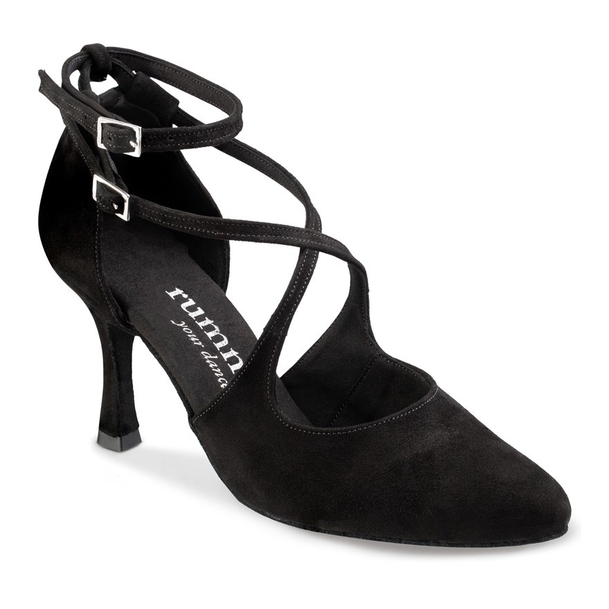 Chaussures de danse Rummos "Olivia" nubuck noir