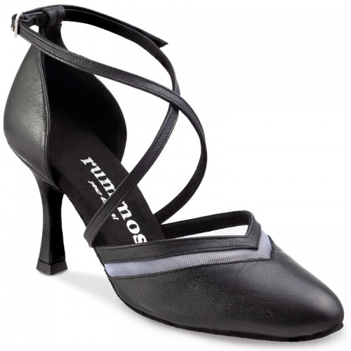 Chaussures de danse Rummos "Agata" cuir noir