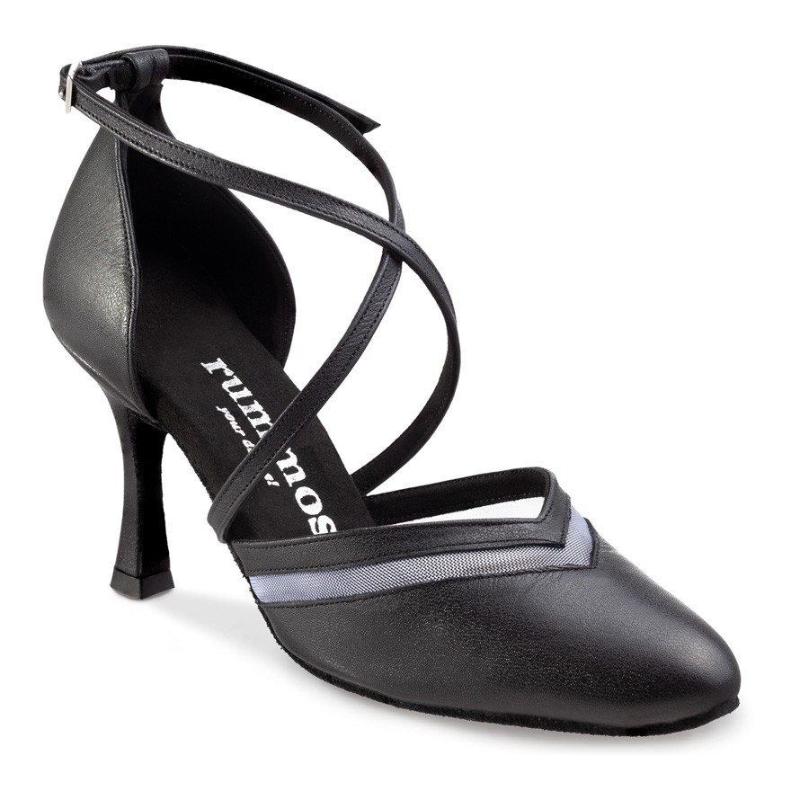 Chaussures de danse Rummos "Agata" cuir noir