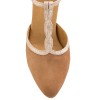 Chaussures de danse Rummos "Karen" nubuck marron camel