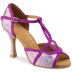Chaussures de danse Rummos "Santigols" cuir violet effet miroir
