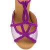 Chaussures de danse Rummos "Santigols" cuir violet effet miroir