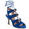 Chaussures de danse Rummos "Tina" nubuck bleu roy