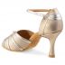 Chaussures de danse Rummos "Angela" cuir opale et cuir argent