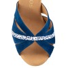 Chaussures de danse Rummos "Lorena" daim bleu marine