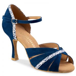 Chaussures de danse Rummos "Lorena" daim bleu marine