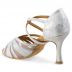 Chaussures de danse Rummos "Rina" cuir argent marbré