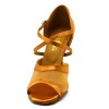 Chaussures de danse salsa Label Latin "Luna" Satin tan