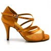 Chaussures de danse salsa Label Latin "Luna" Satin tan