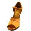 Chaussures de danse salsa Label Latin "Soana" Satin tan