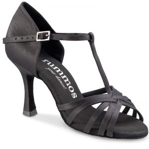 Chaussures de danse Rummos "Bea" satin noir