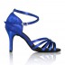 Chaussure de danse Label Latin"On 2" bleu royal