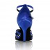 Chaussure de danse Label Latin"On 2" bleu royal