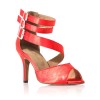 Chaussure de danse Label Latin"Isabella" rouge 